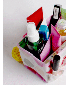 無(wú)紡布圓點(diǎn) 化妝品收納盒 折疊收納盒批發(fā) 桌面收納盒價(jià)格 廠家 圖片